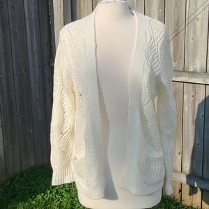 Ivory Cardigan Sweater